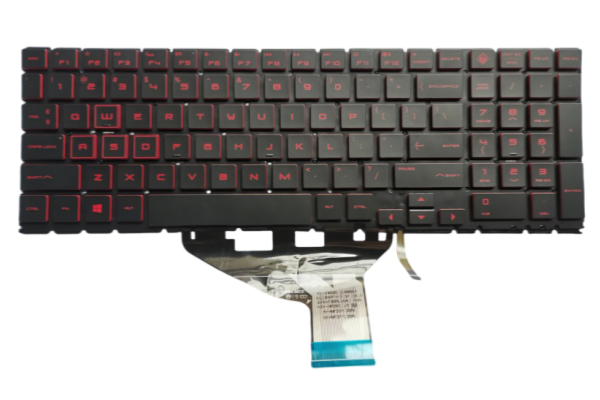 New HP Omen 15-DC 15-DC0010CA 15-DC0020CA 15-DC0030NR Keyboard Notebook Laptop Red Backlit US