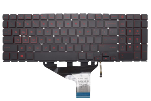 New HP Omen 15-DC 15-DC0010CA 15-DC0020CA 15-DC0030NR Keyboard Notebook Laptop Red Backlit US